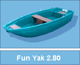 vente barque pêche Fun Yak 280