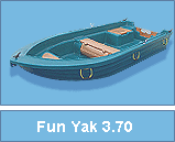 vente barque pêche Fun Yak 370