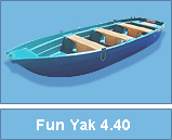 vente barque pêche Fun Yak 440