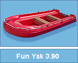 vente bateau Fun Yak sécu 390, bateau moteur