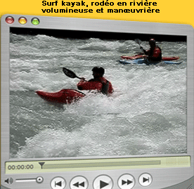vidéo canoés kayaks, canoés, surf kayaks